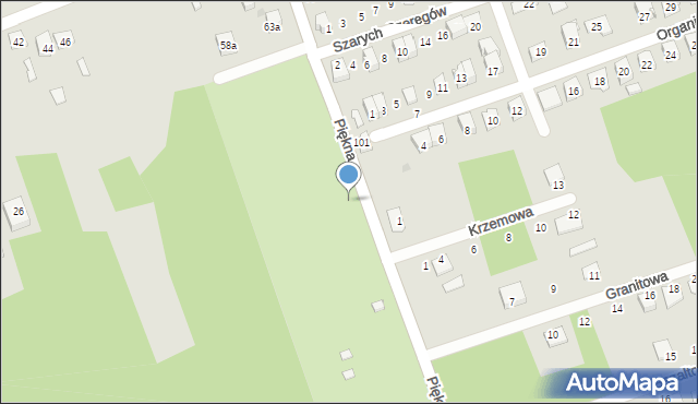 Skarżysko-Kamienna, Piękna, 68, mapa Skarżysko-Kamienna