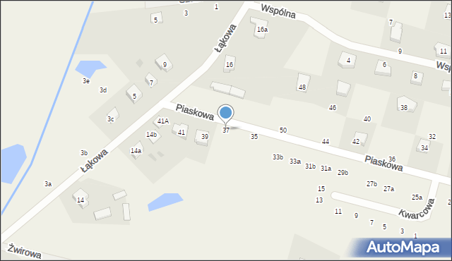Skowarcz, Piaskowa, 37, mapa Skowarcz