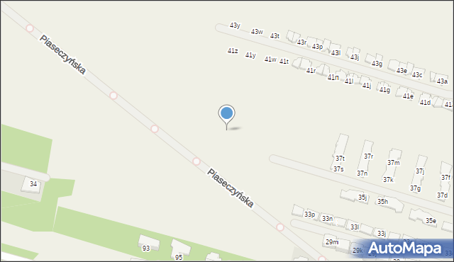 Słomin, Piaseczyńska, 13l, mapa Słomin