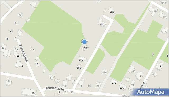 Sochaczew, Piaszczysta, 15F, mapa Sochaczew