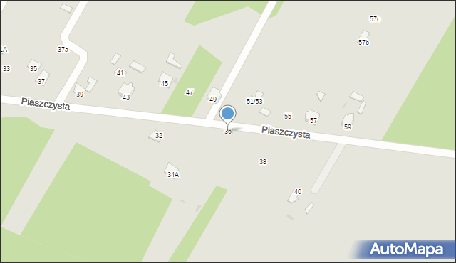 Sochaczew, Piaszczysta, 36, mapa Sochaczew