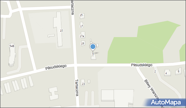 Solec Kujawski, Piłsudskiego Józefa, marsz., 3, mapa Solec Kujawski