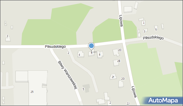 Solec Kujawski, Piłsudskiego Józefa, marsz., 6, mapa Solec Kujawski