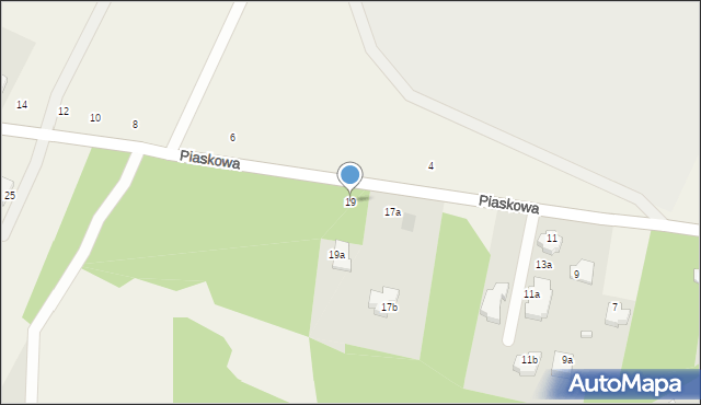 Sołtyków, Piaskowa, 19, mapa Sołtyków