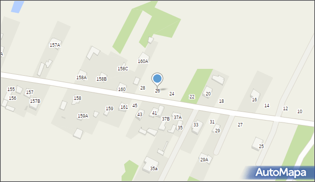 Sołtyków, Piaskowa, 26, mapa Sołtyków