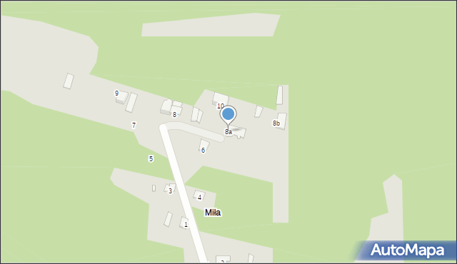 Stąporków, Piaskowa, 8a, mapa Stąporków