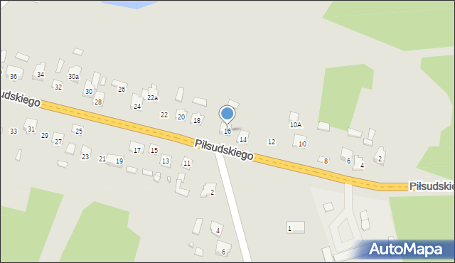 Stąporków, Piłsudskiego Józefa, marsz., 16, mapa Stąporków