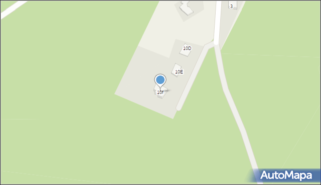 Stare Marzy, Piaskowa, 10f, mapa Stare Marzy