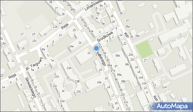 Stargard, Piłsudskiego Józefa, marsz., 94a, mapa Stargard