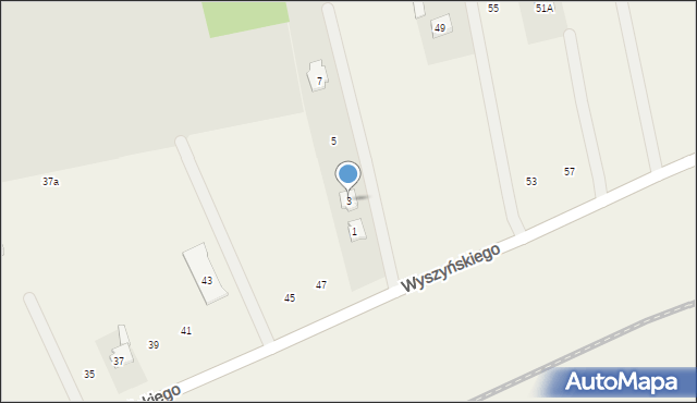 Stary Dybów, Pielgrzyma, 3, mapa Stary Dybów