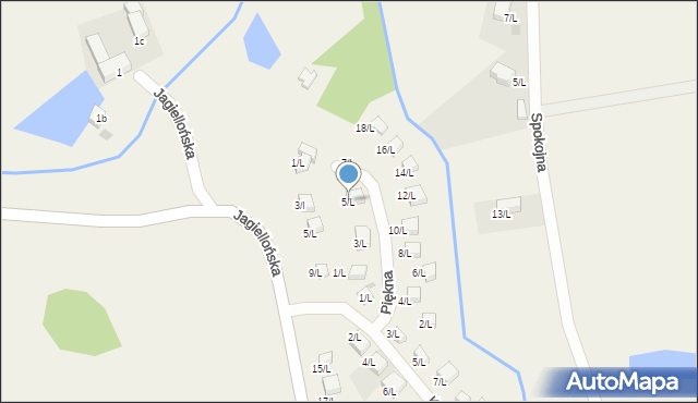 Sulistrowice, Piękna, 5/L, mapa Sulistrowice