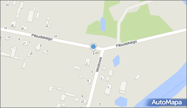 Suraż, Piłsudskiego Józefa, marsz., 1, mapa Suraż