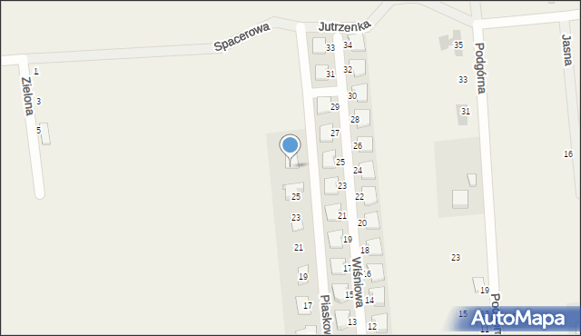 Świerklaniec, Piaskowa, 27, mapa Świerklaniec