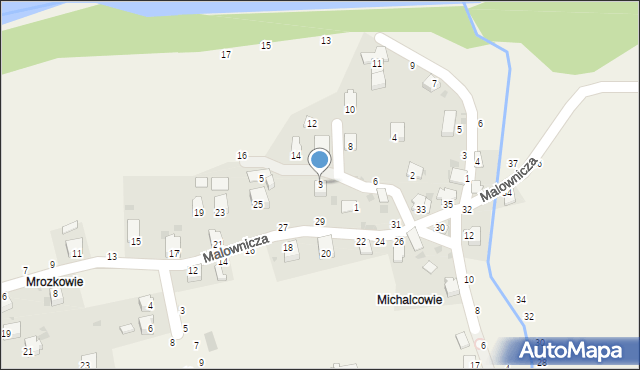 Świnna, Piwniczna, 3, mapa Świnna