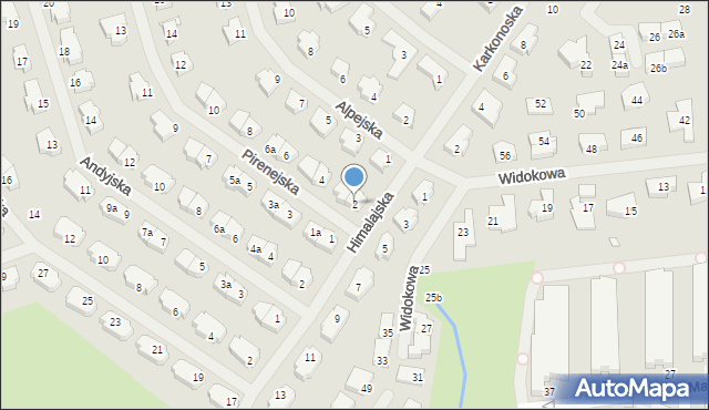 Szczecin, Pirenejska, 2, mapa Szczecina