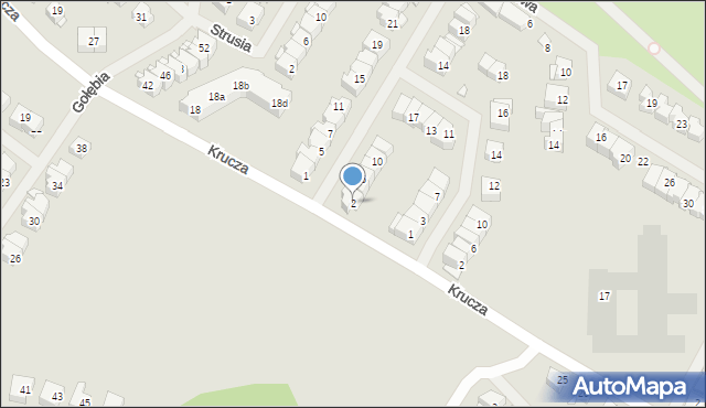 Szczecin, Piaskowa, 2, mapa Szczecina