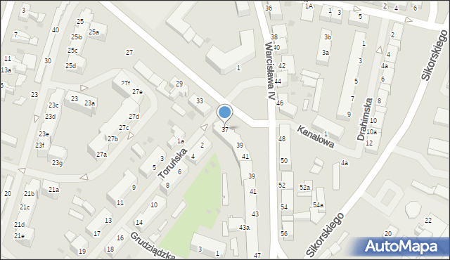 Szczecinek, Piłsudskiego Józefa, marsz., 37, mapa Szczecinek