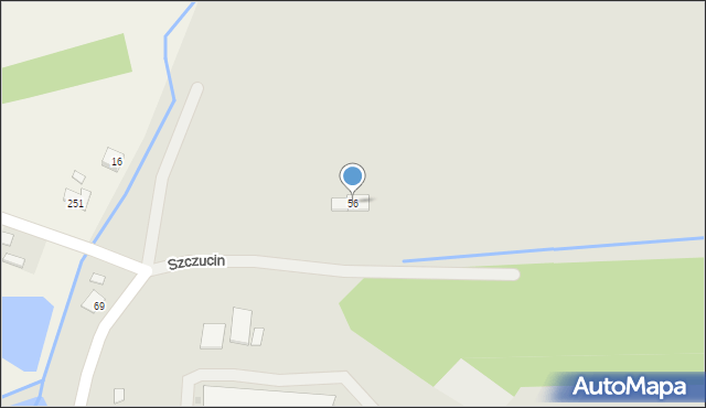 Szczucin, Piłsudskiego Józefa, marsz., 56, mapa Szczucin