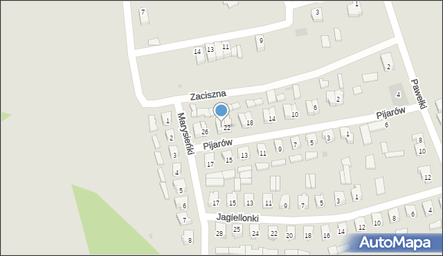 Szczuczyn, Pijarów, ks., 24, mapa Szczuczyn