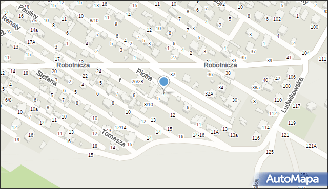 Tomaszów Mazowiecki, Piotra, 4, mapa Tomaszów Mazowiecki