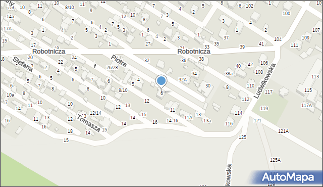 Tomaszów Mazowiecki, Piotra, 6, mapa Tomaszów Mazowiecki