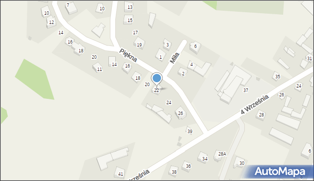 Troszyn, Piękna, 22, mapa Troszyn