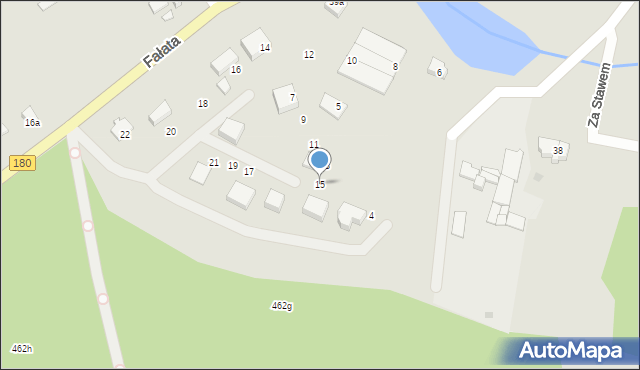 Trzcianka, Pilcha-Doliny Adolfa, mjr., 15, mapa Trzcianka