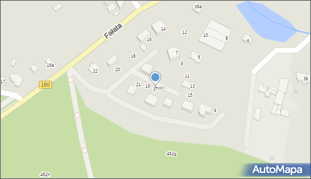 Trzcianka, Pilcha-Doliny Adolfa, mjr., 17, mapa Trzcianka