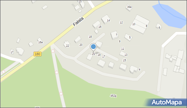 Trzcianka, Pilcha-Doliny Adolfa, mjr., 21, mapa Trzcianka