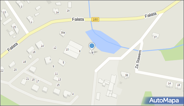 Trzcianka, Pilcha-Doliny Adolfa, mjr., 6, mapa Trzcianka