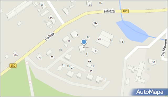 Trzcianka, Pilcha-Doliny Adolfa, mjr., 7, mapa Trzcianka