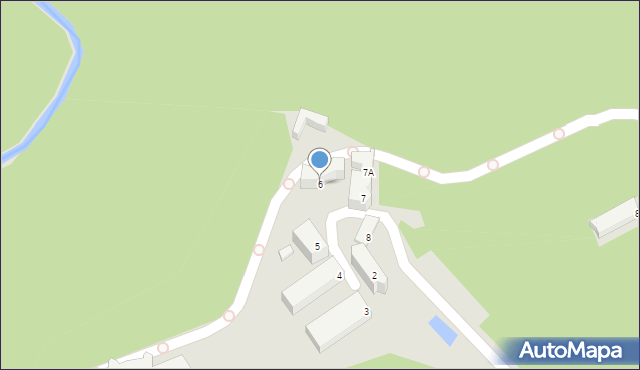 Wałbrzych, Piastów Śląskich, 6, mapa Wałbrzycha