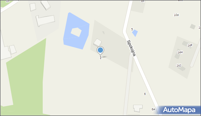 Wiązowna, Pileckiego Witolda, rtm., 2, mapa Wiązowna