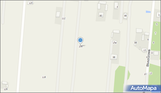 Wielgolas Brzeziński, Piastowska, 106, mapa Wielgolas Brzeziński