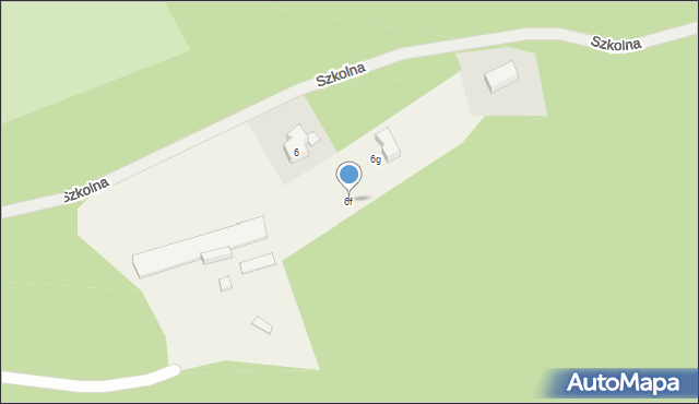 Wilkanowo, Piaskowa, 6f, mapa Wilkanowo