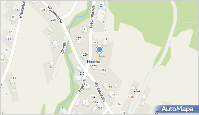 Wilkowice, Pieczarkowa, 2, mapa Wilkowice