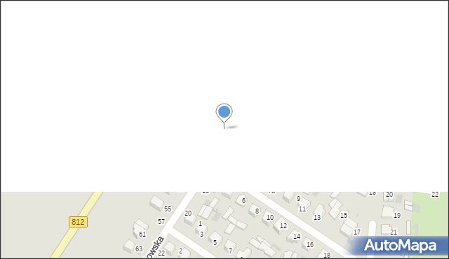 Włodawa, Piastowska, 41, mapa Włodawa