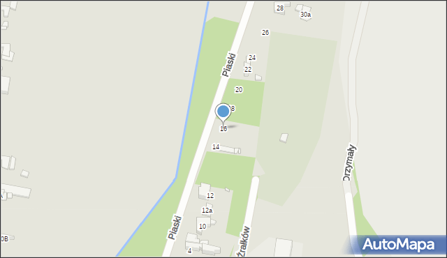 Wojkowice, Piaski, 16, mapa Wojkowice