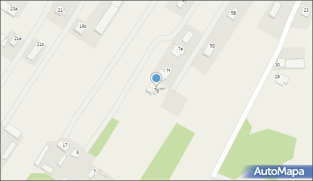 Wola Przypkowska, Piękna, 7g, mapa Wola Przypkowska