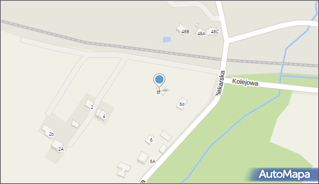 Wymysłów, Piekarska, 6f, mapa Wymysłów