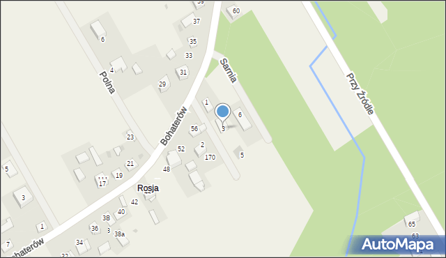 Wysiołek Luborzycki, Pilotów, 3, mapa Wysiołek Luborzycki