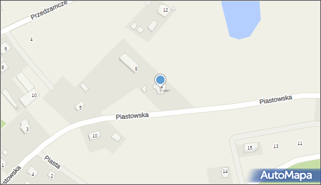 Zamek Bierzgłowski, Piastowska, 7/2, mapa Zamek Bierzgłowski