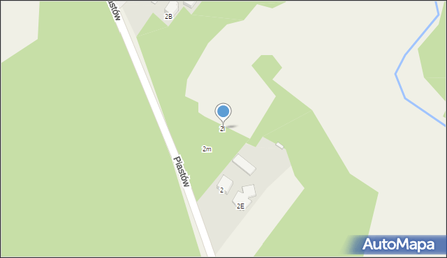 Żelisławice, Piastów, 2l, mapa Żelisławice