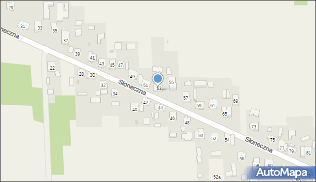 Żurada, Pierwsza Kolonia, 24, mapa Żurada