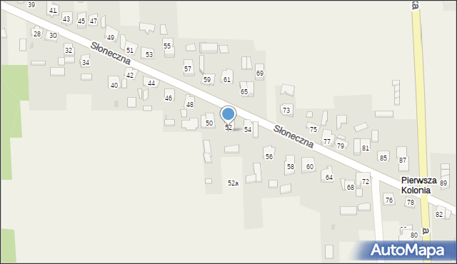 Żurada, Pierwsza Kolonia, 32, mapa Żurada