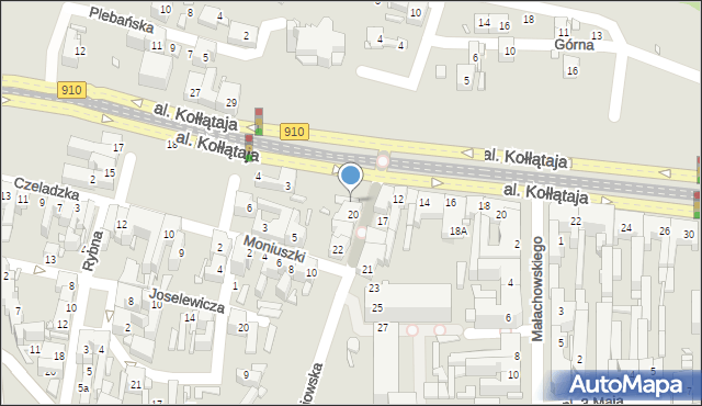 Będzin, Plac Kazimierza Wielkiego, 5, mapa Będzin