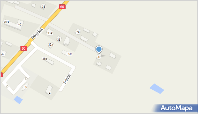 Bielsk, Płocka, 31, mapa Bielsk