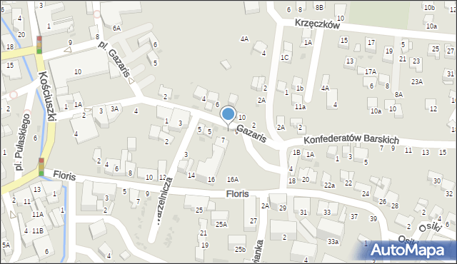 Bochnia, Plac Bolesława Wstydliwego, 1, mapa Bochni