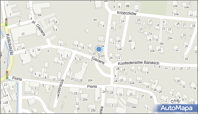 Bochnia, Plac Bolesława Wstydliwego, 2, mapa Bochni