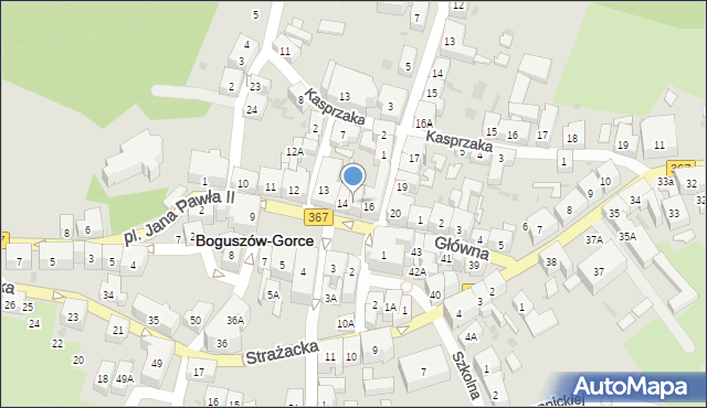 Boguszów-Gorce, Plac Odrodzenia, 15, mapa Boguszów-Gorce